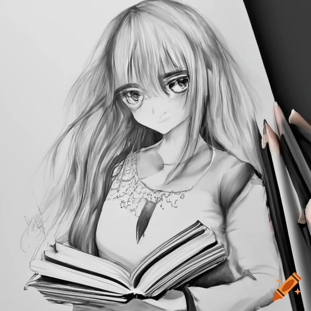 HD anime girl reading manga wallpapers | Peakpx