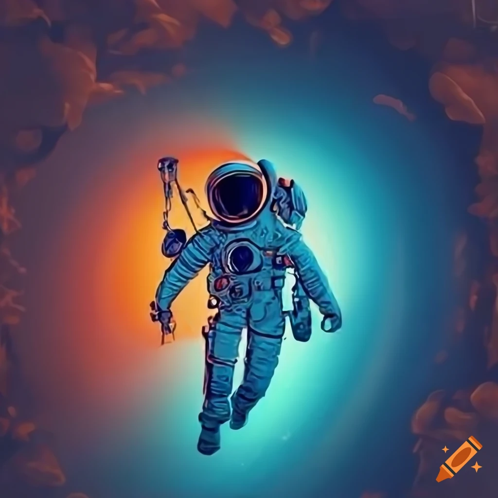 Astronaut Fishing iPhone Wallpaper HD - iPhone Wallpapers-cheohanoi.vn
