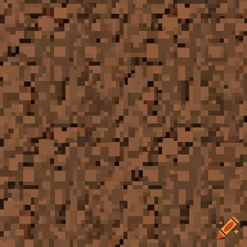 Pixel art wood block texture on Craiyon