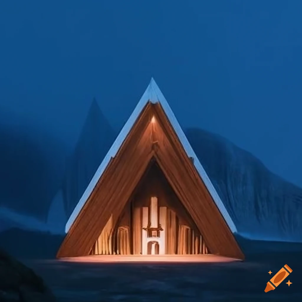 confluence architecture cabin that resembles a cathedral