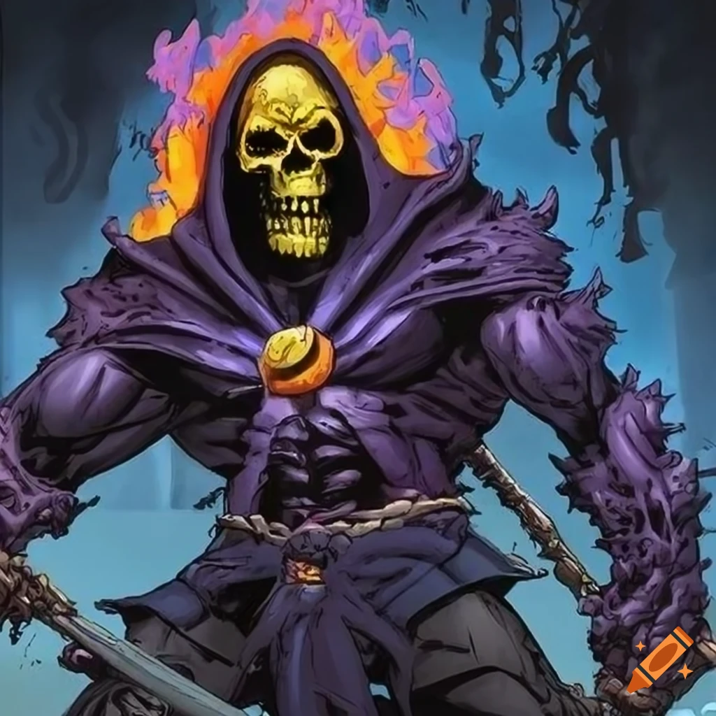 Ghost rider by alan aldridge on Craiyon