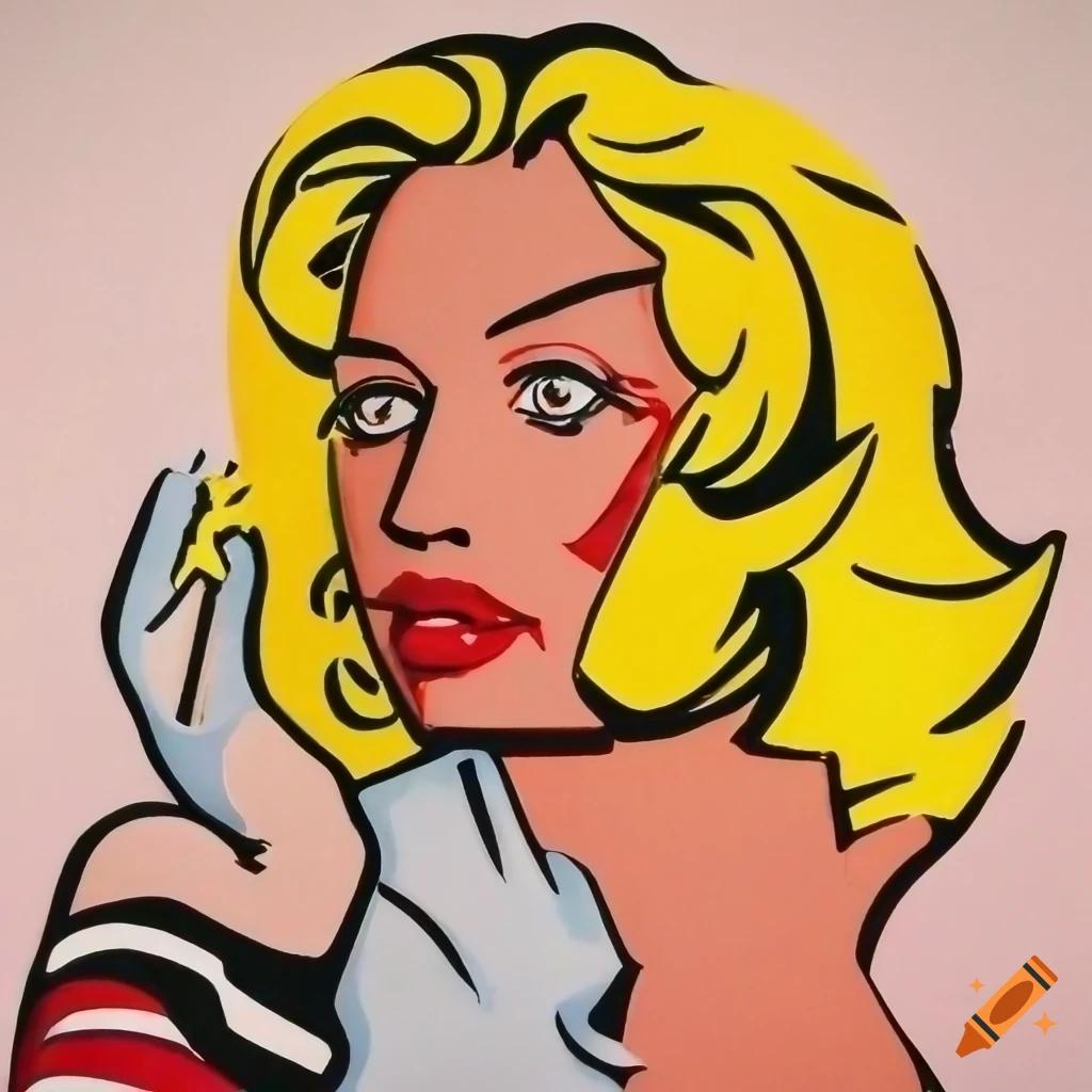 Pop art inspired plastic sculptures with geometric shapes on craiyon