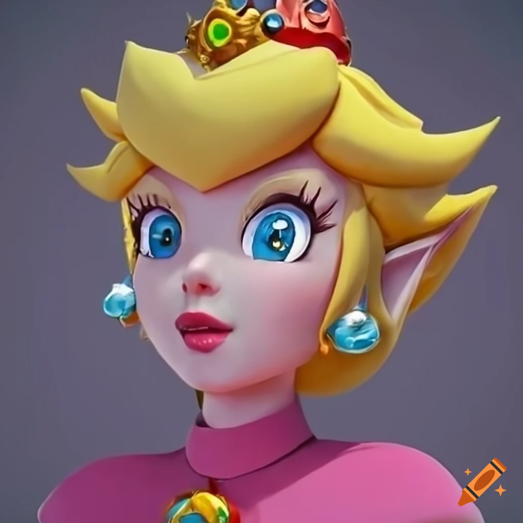 Link Cosplay As Princess Peach On Craiyon 6315