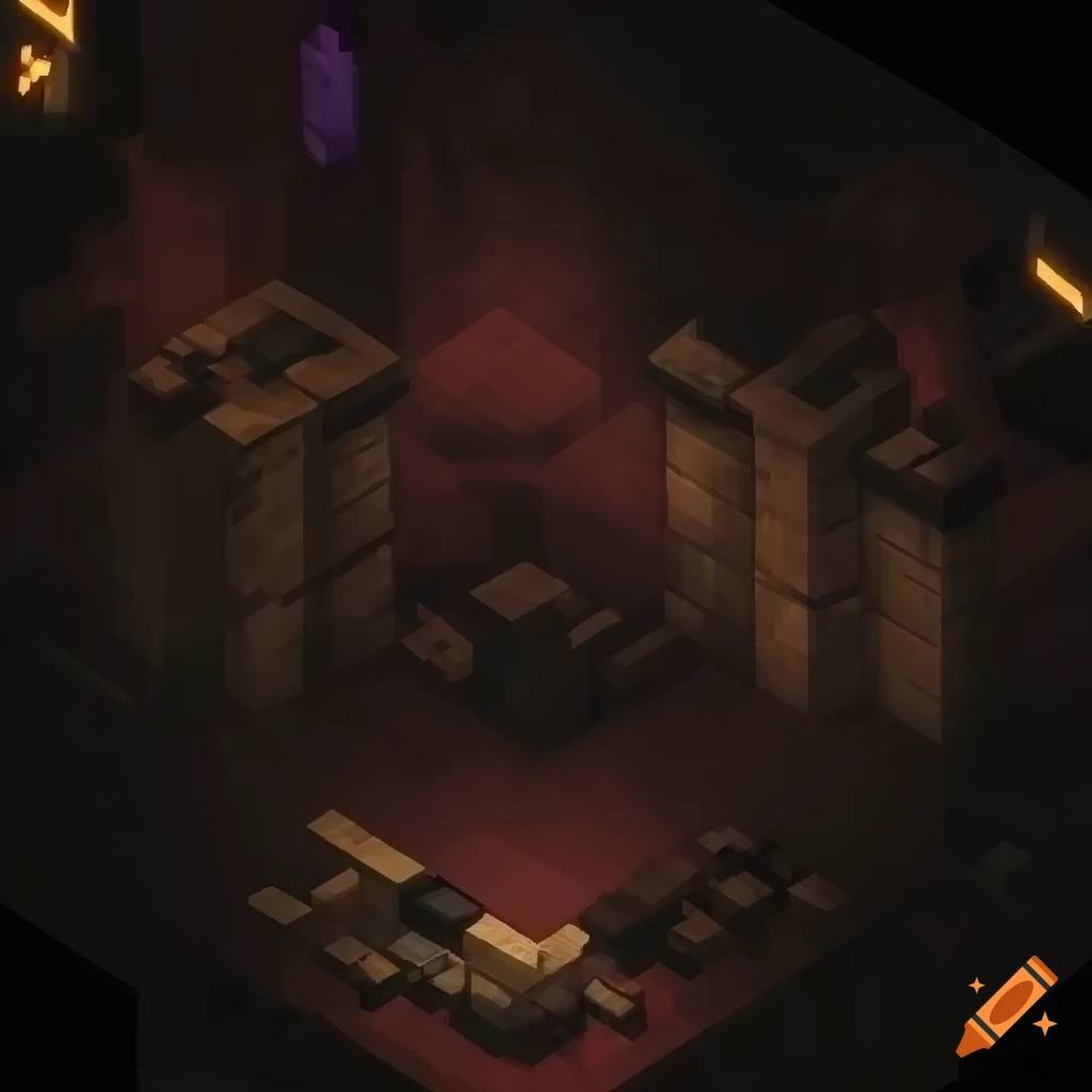 Isometric rpg kit inspired by diablo 3, minecraft, and darkest dungeon