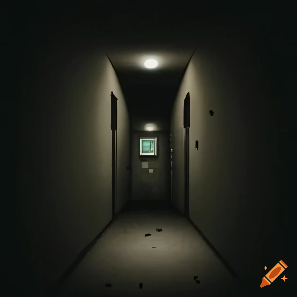 Screenshot of a level in a video game called the backroom