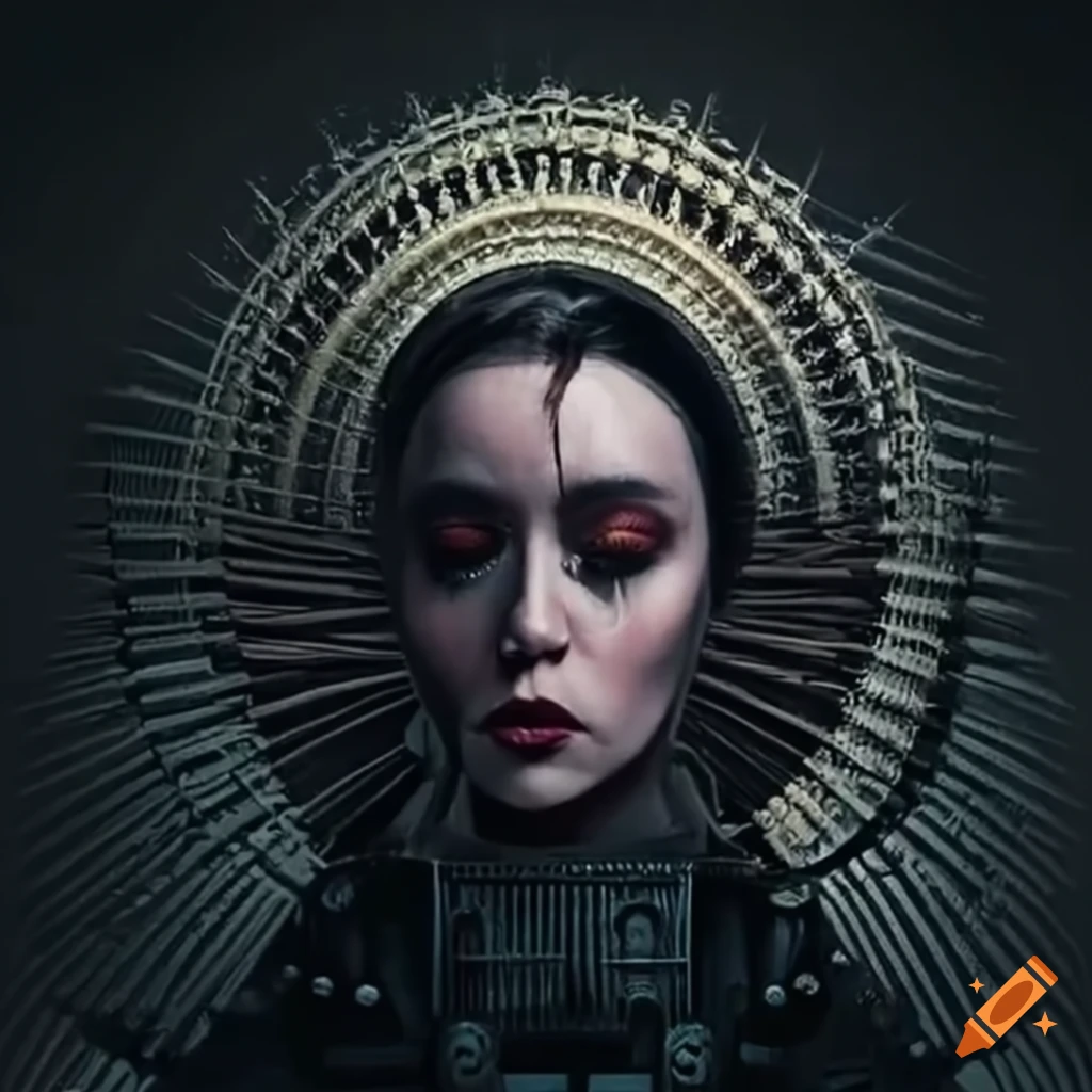 Organist playing a haunting melody