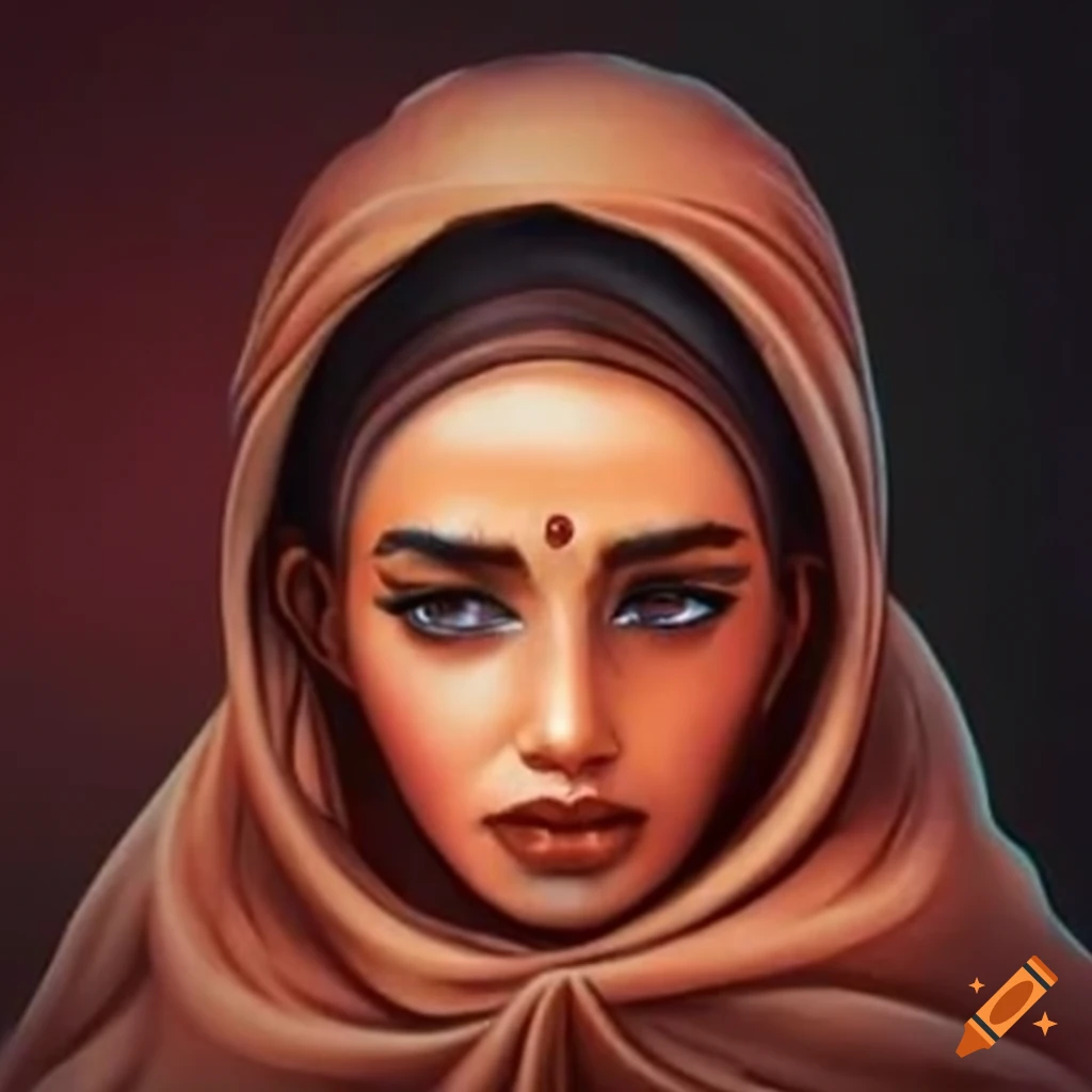 muslim girl in white hijab