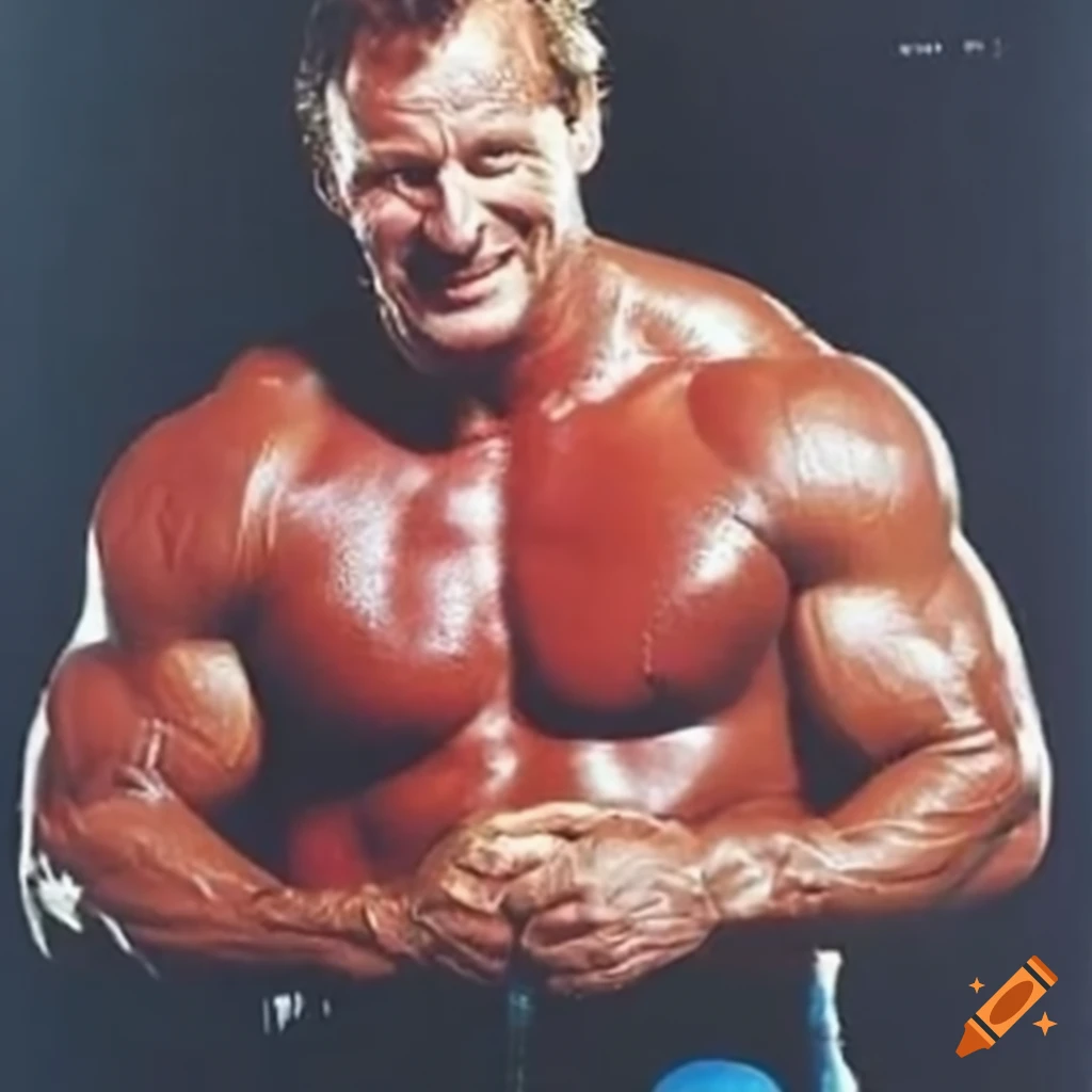 1985 wwe magazine cover featuring stellan skarsgård on Craiyon