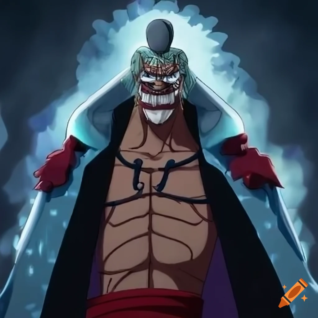 One piece admiral bankai artwork on Craiyon