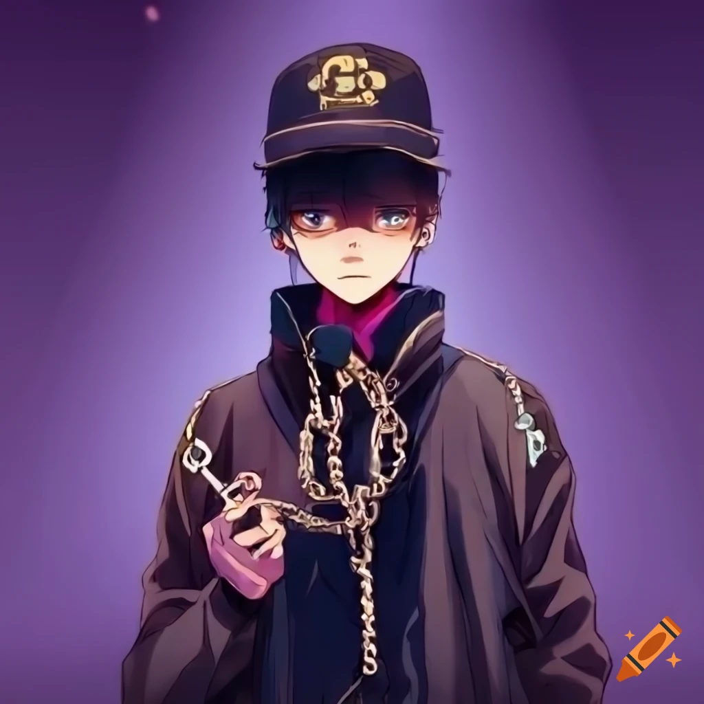 Download Got bars? This anime rapper does! Wallpaper | Wallpapers.com