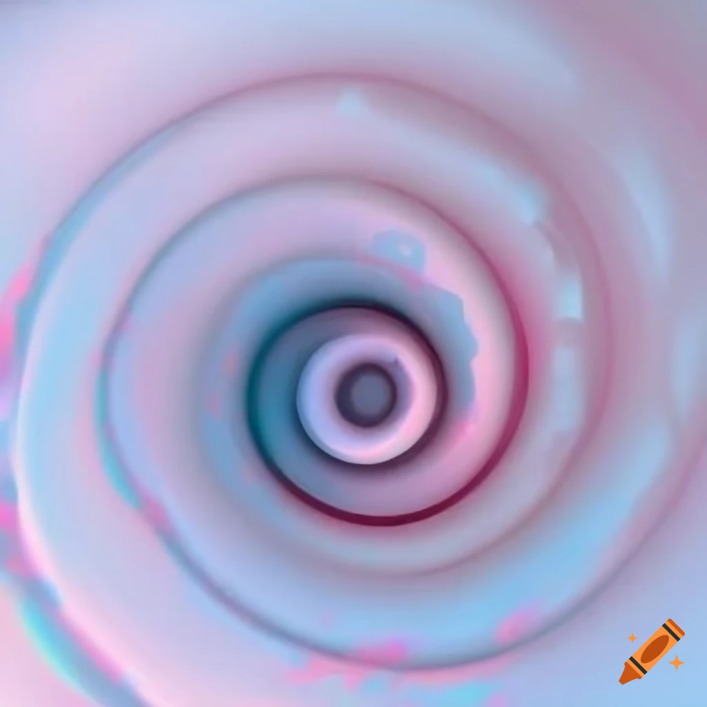 logarithmic spiral on white background