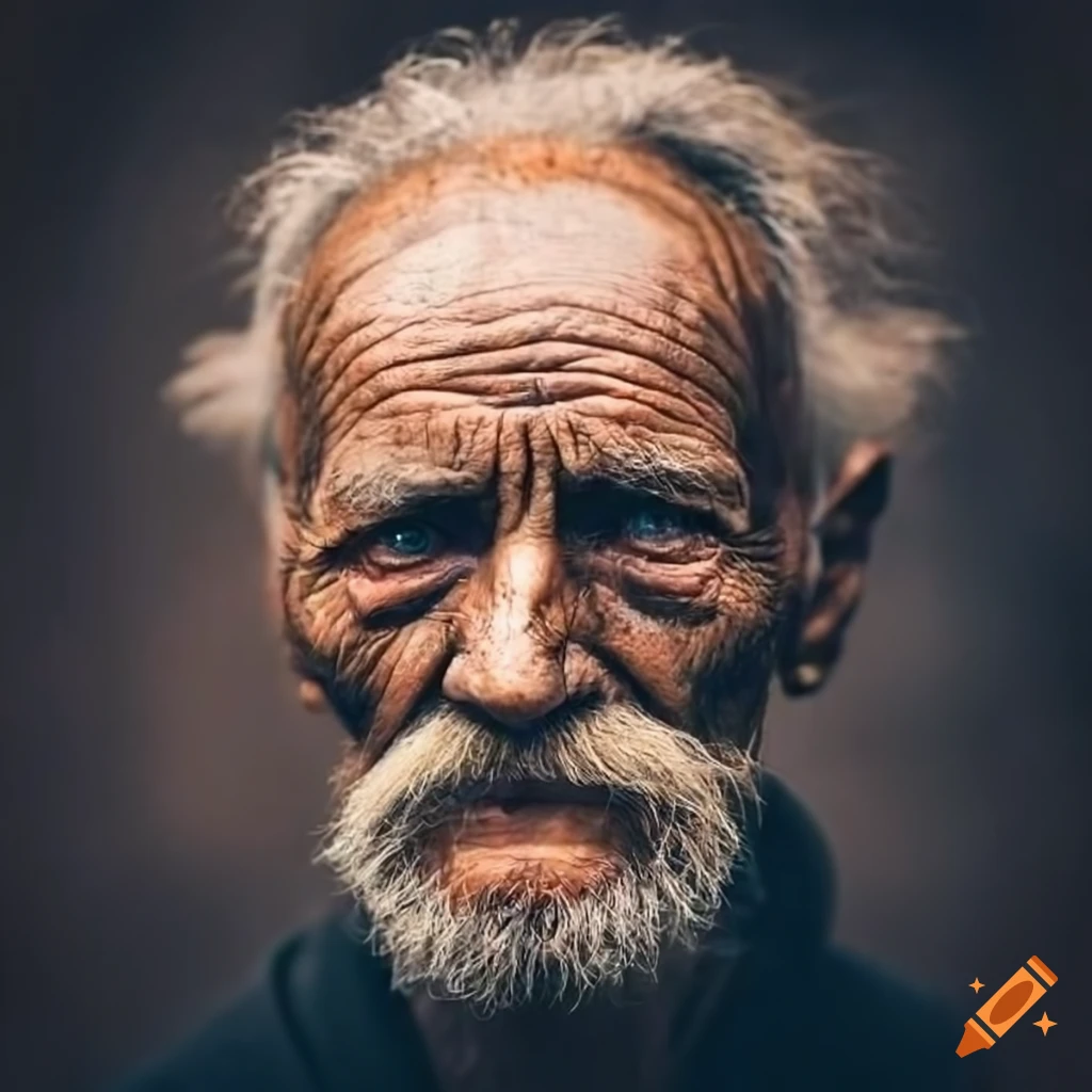 portrait of an elderly man