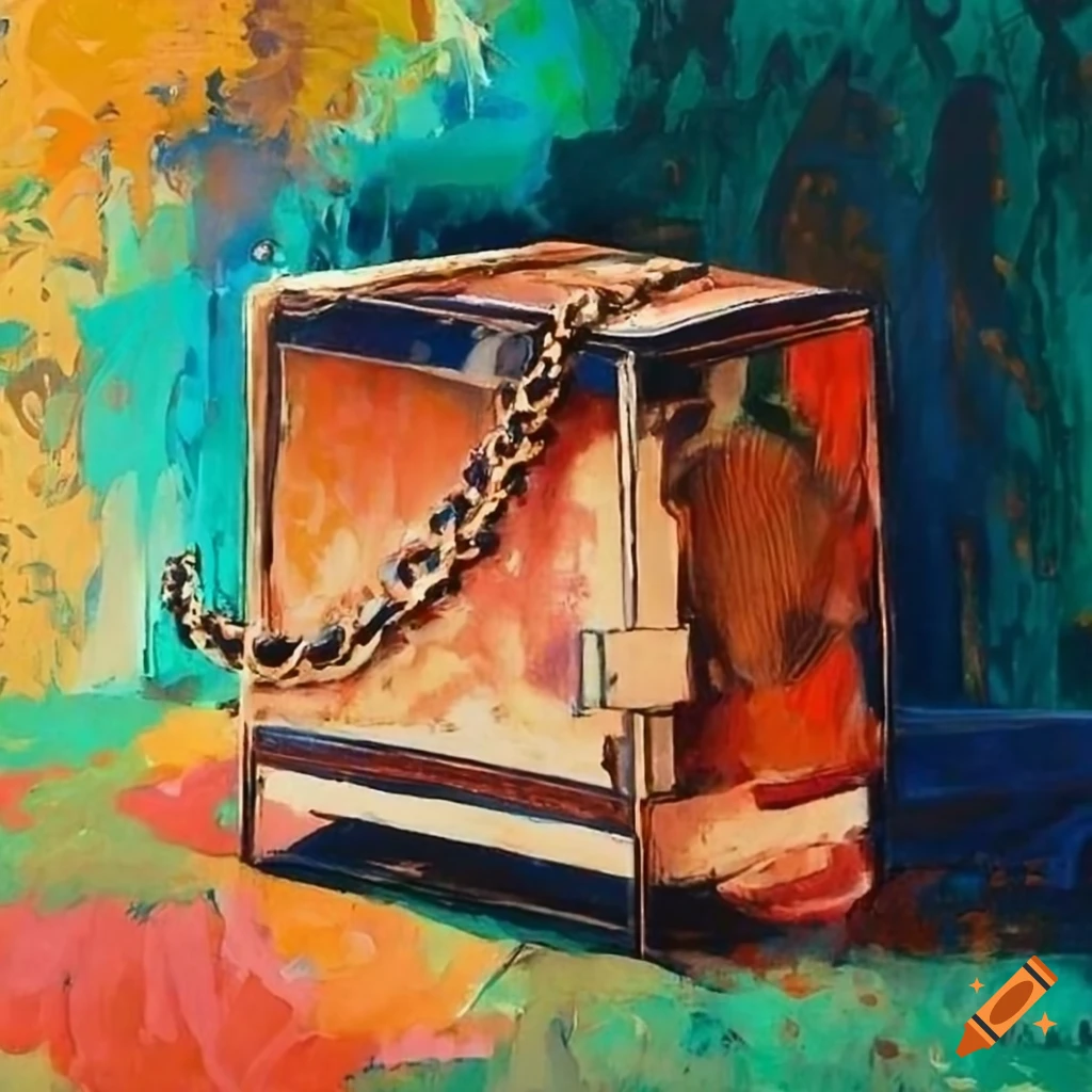 Chanel box artwork by Franklin Booth