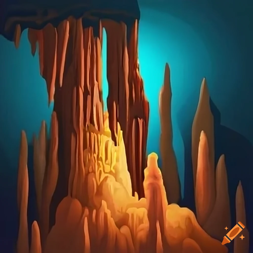 formation of stalactites and stalagmites