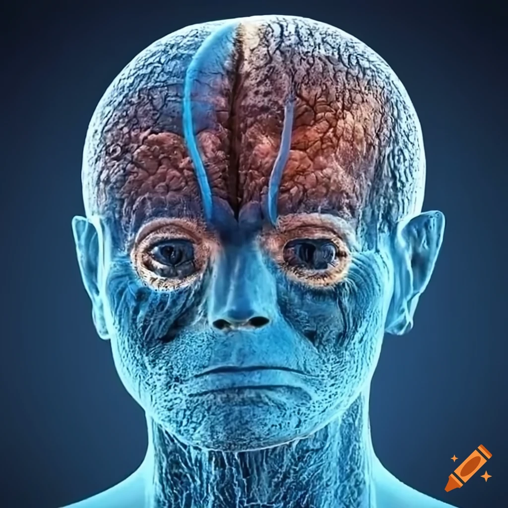 visual representation of the aging process in humans