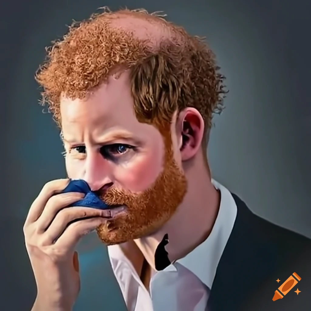 Prince Harry exploring a luxurious fragrance