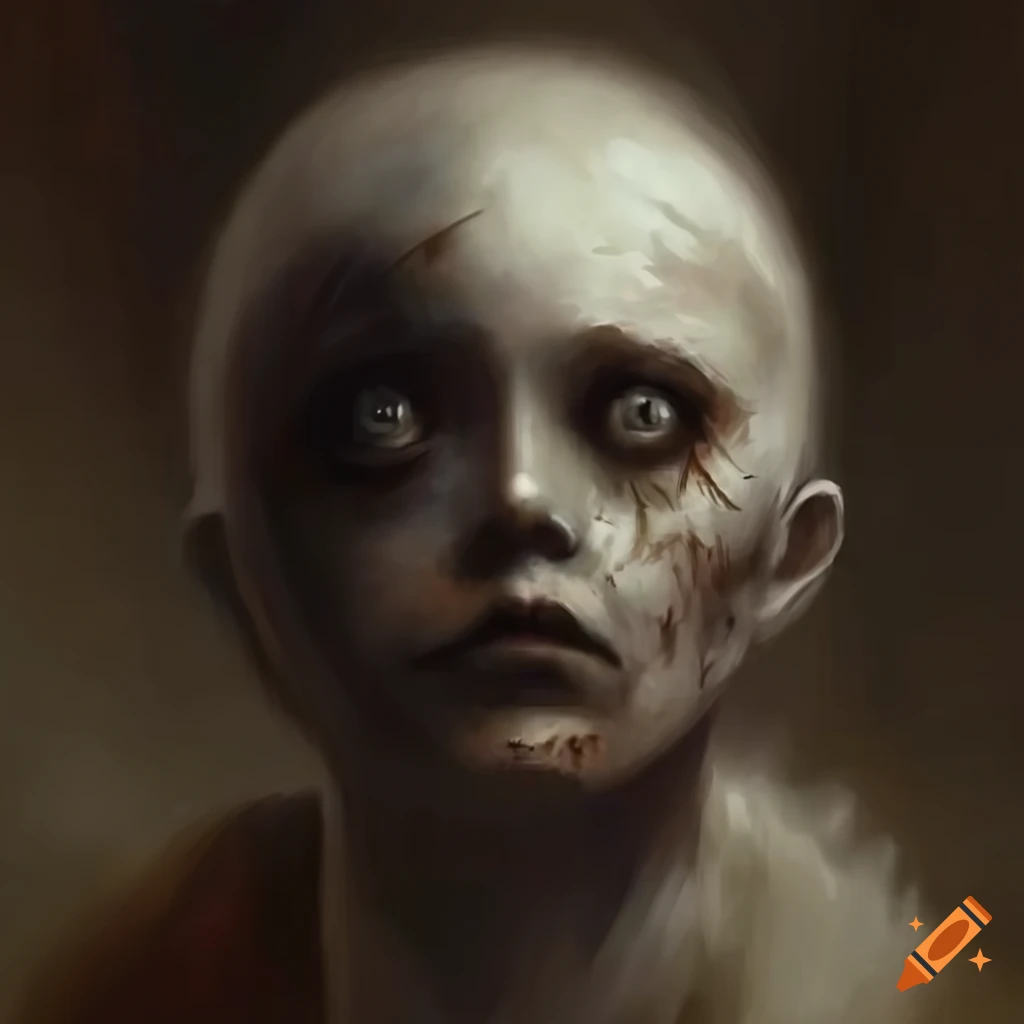 concept art of a dirty commoner in medieval style