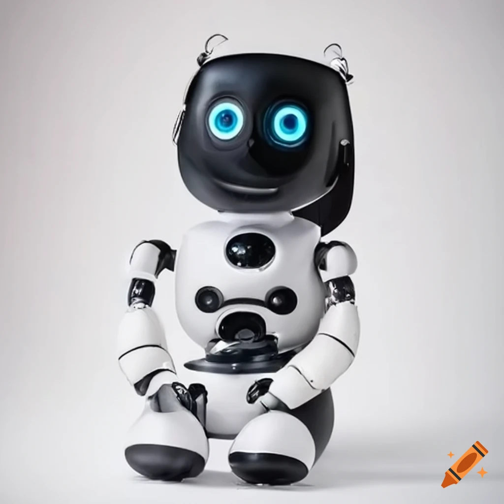realistic adorable robot