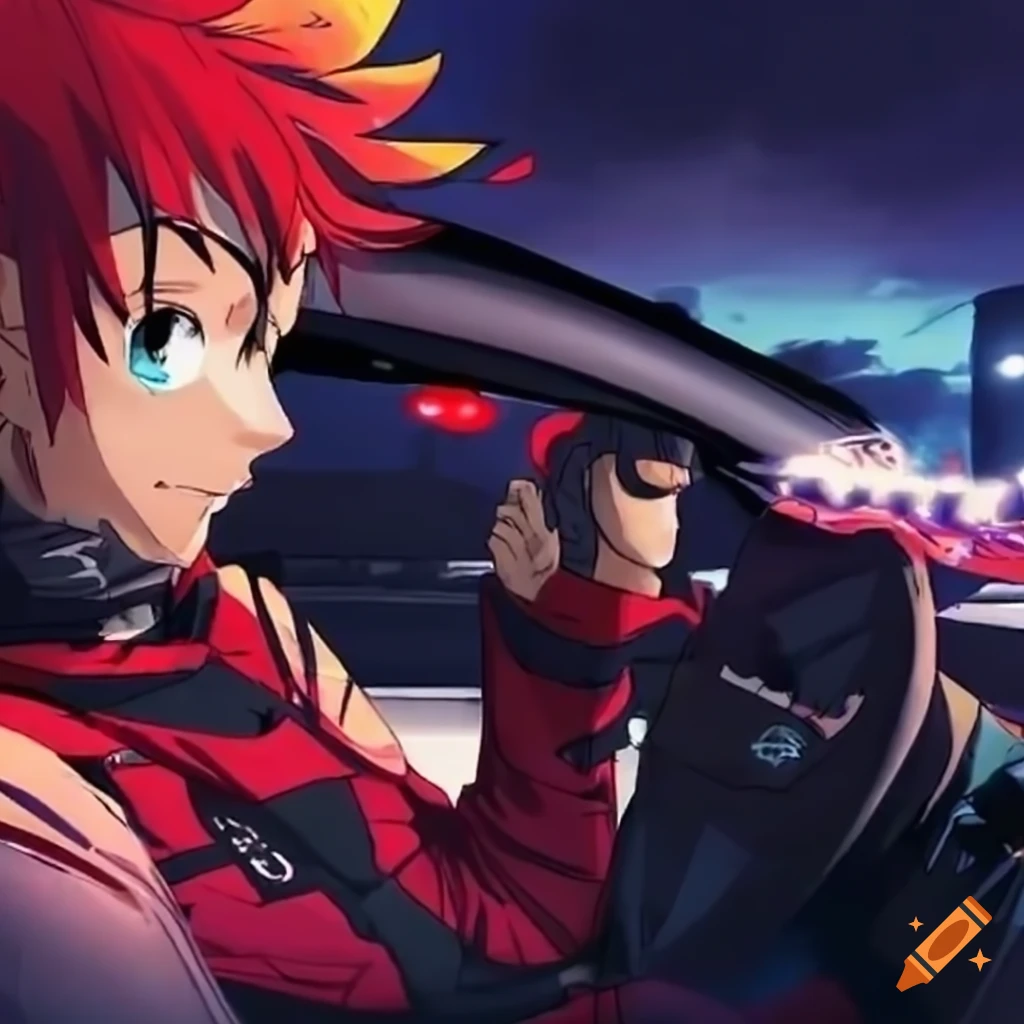 Driving Heroes | Anime Art Style by Sixth-GenArtwork on DeviantArt