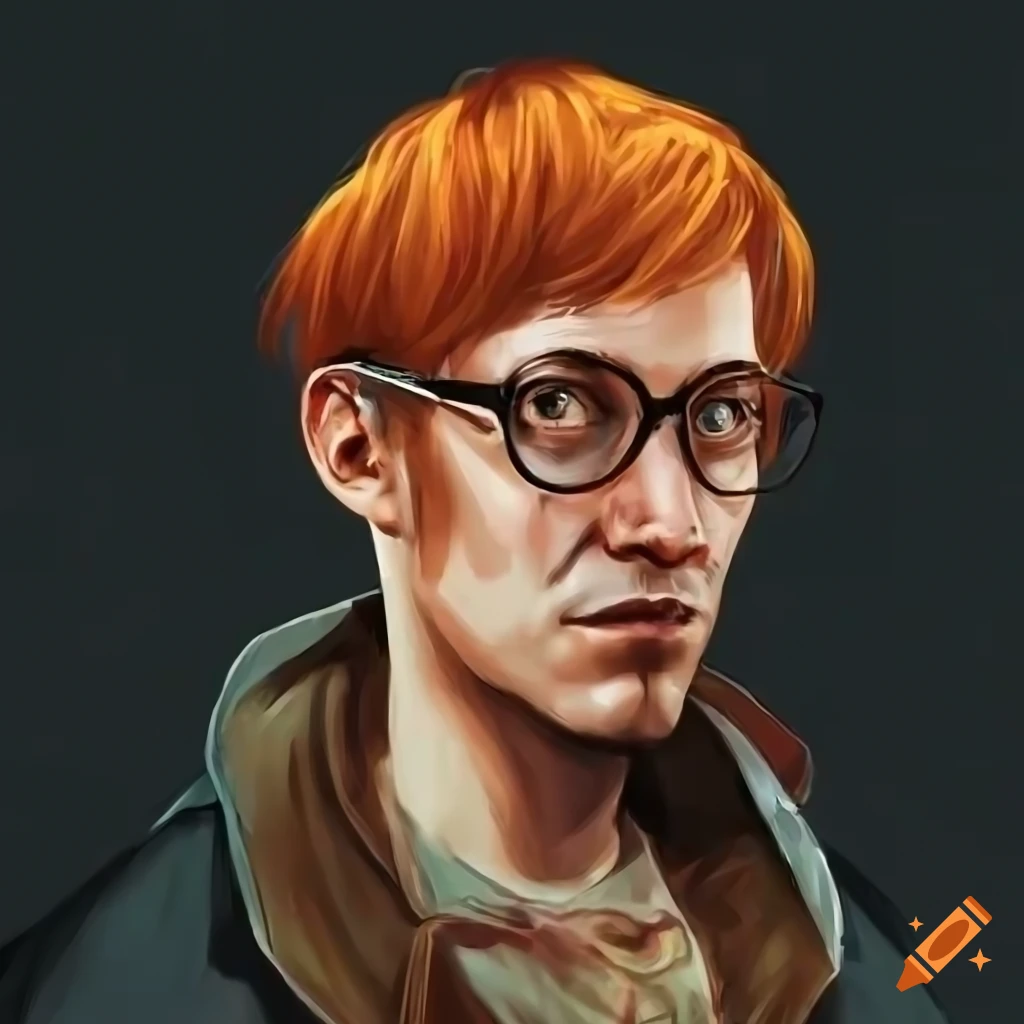 Character with distinct hair and glasses inspired by disco elysium on ...