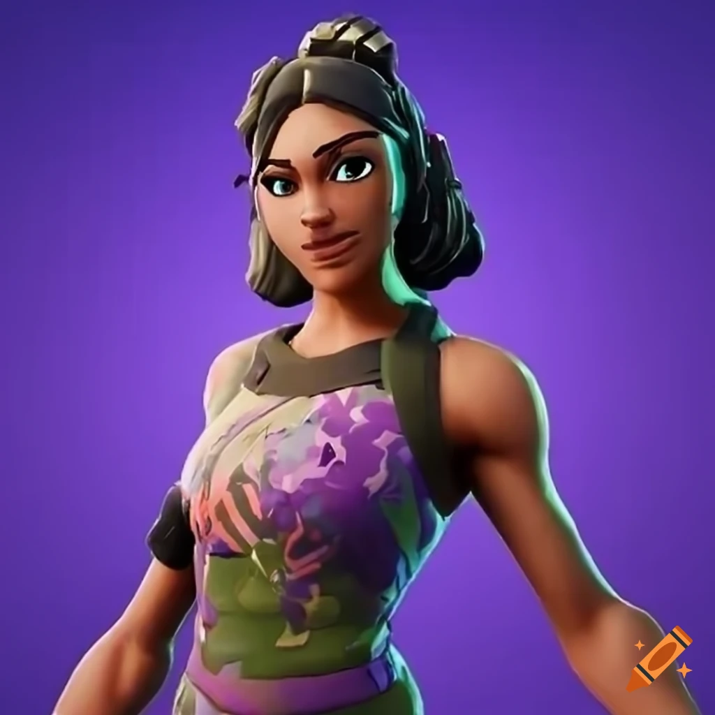 Fortnite Character Skin On Craiyon