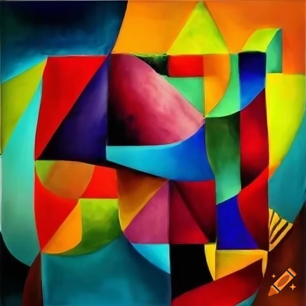 abstract cubist art