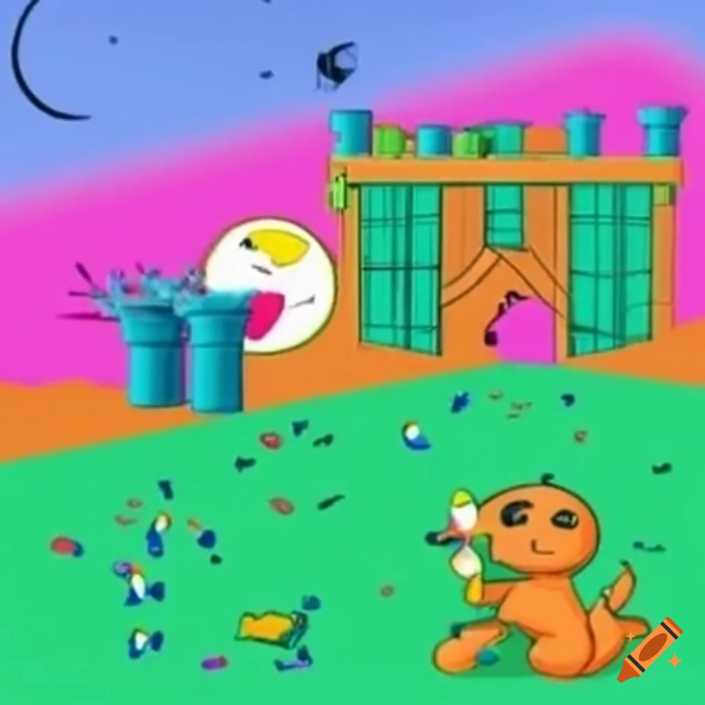 Image from the poppy playtime video game on Craiyon