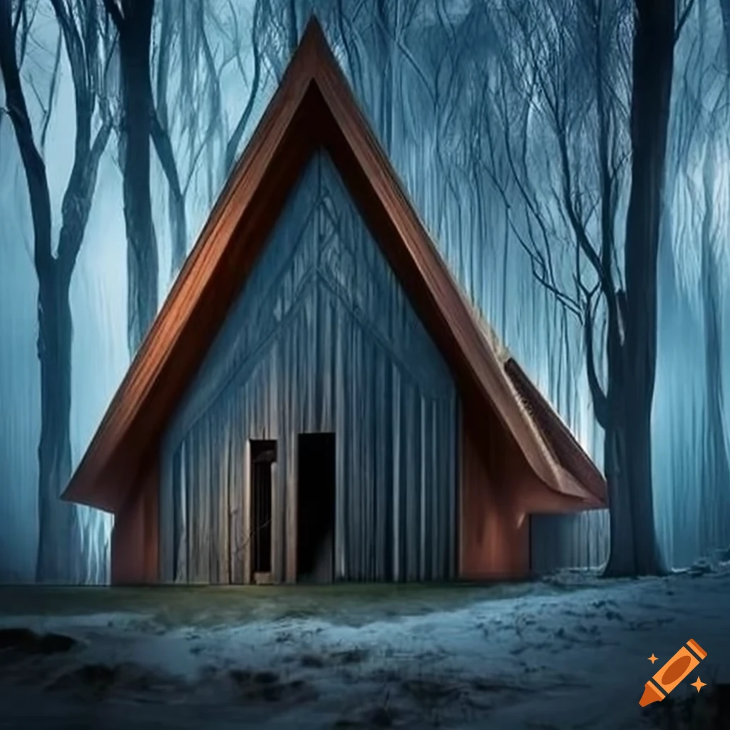 illusory hollow architecture cathedral-like cabin