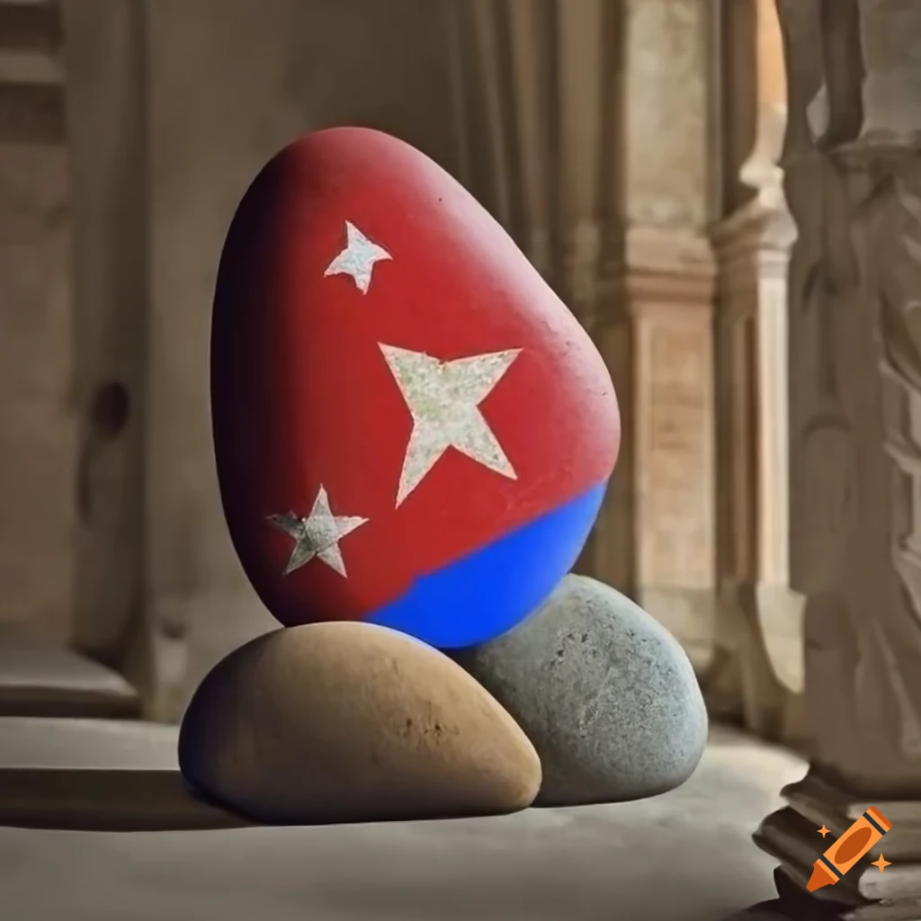 Cuban Flag colored Stones In A Medieval Cloister On Craiyon cuban-flag-colored-stones-in-a-medieval-cloister-on-craiyon