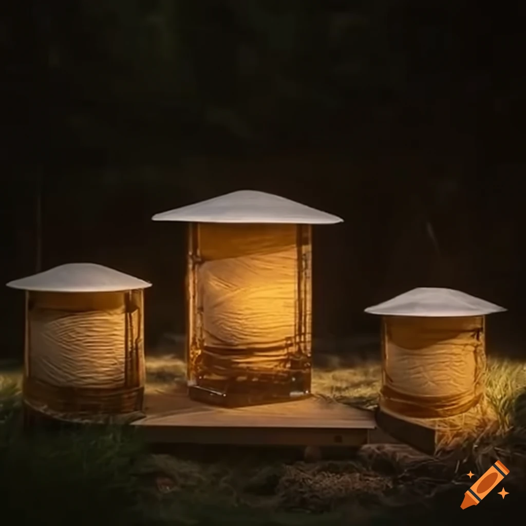futuristic bee hives for sustainable honey production