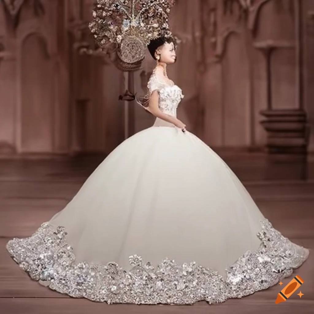 ِAngelic Wedding Gown – Waad Aloqaili