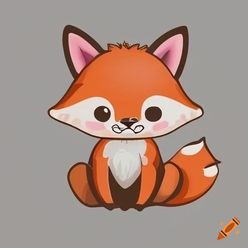How To Draw A Cute Fox, Step by Step, Drawing Guide, by Dawn - DragoArt