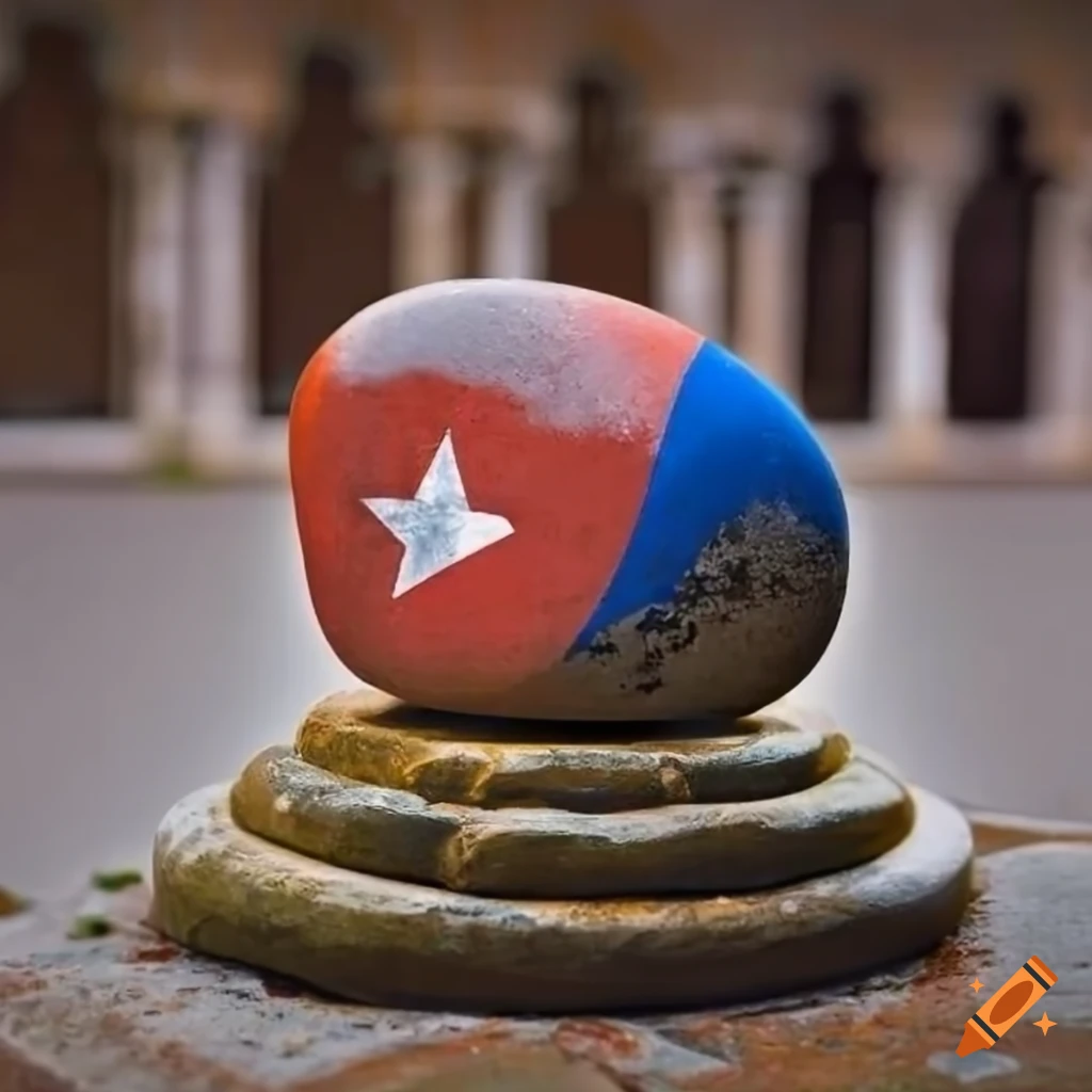 Cuban Flag inspired Stones In A Medieval Cloister On Craiyon cuban-flag-inspired-stones-in-a-medieval-cloister-on-craiyon