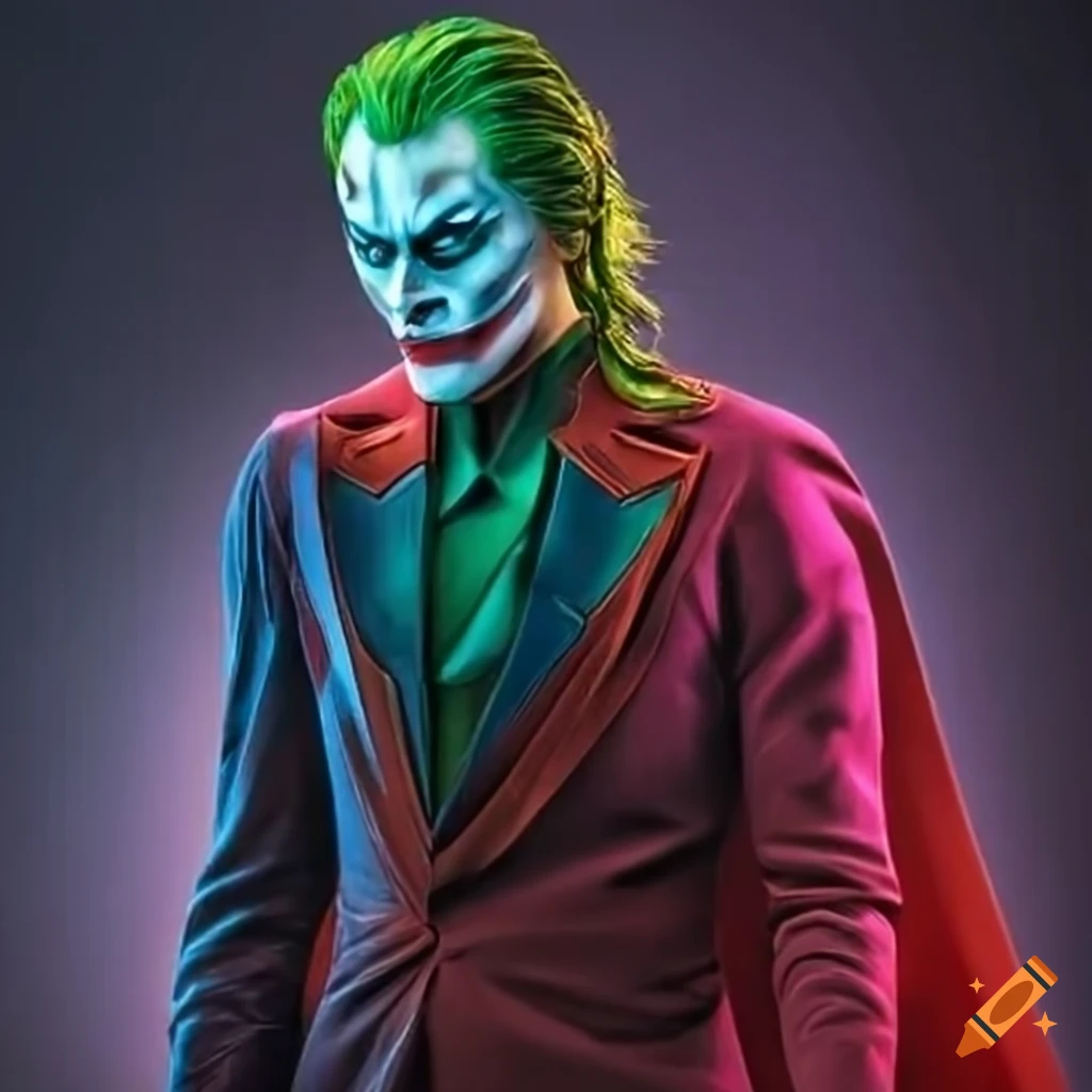 illustration of Batman and Joker
