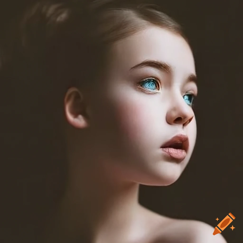 portrait-of-a-girl-on-craiyon