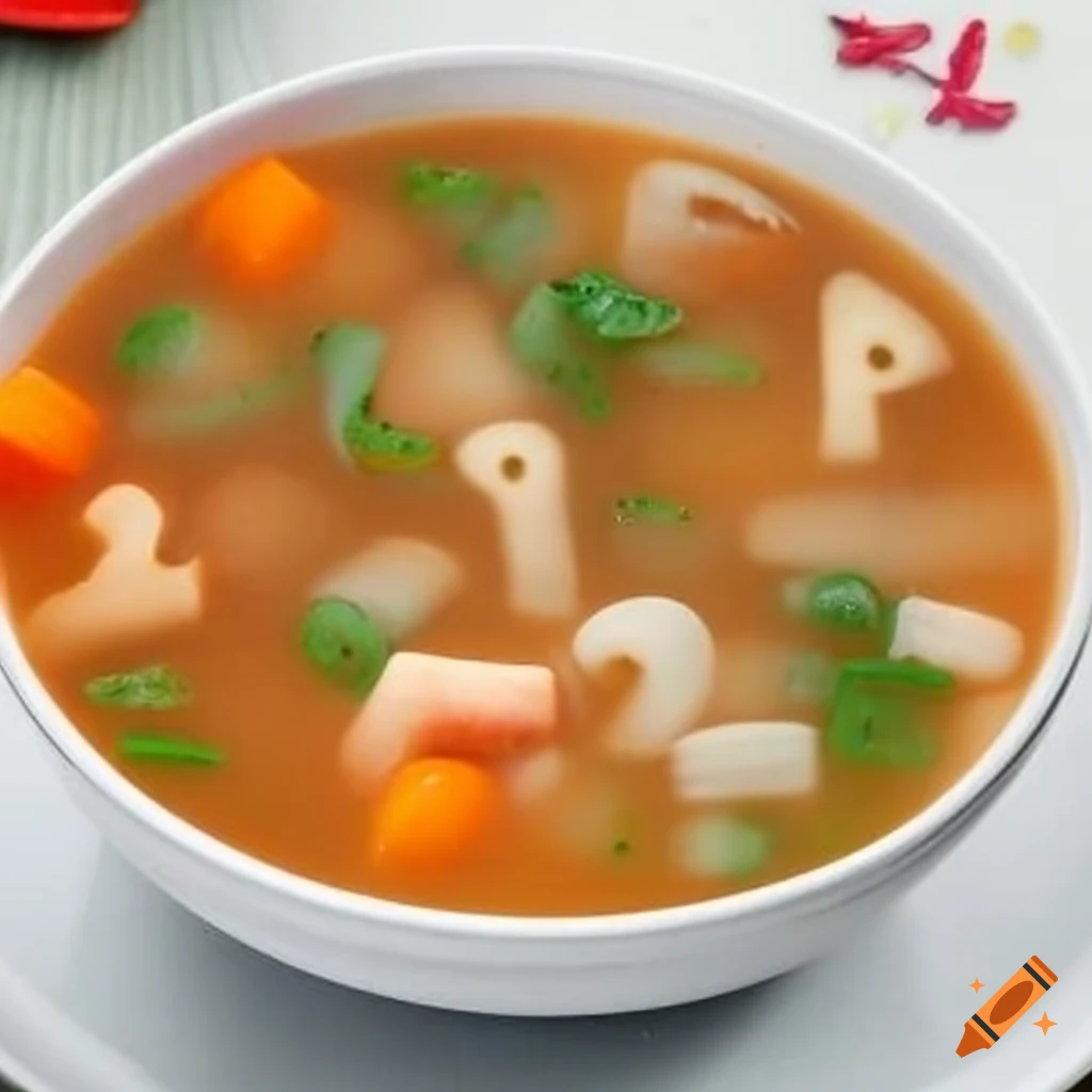 bowl of alphabet soup