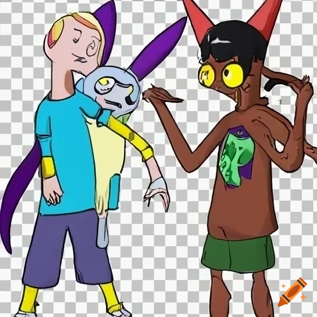 collage of various cartoon characters