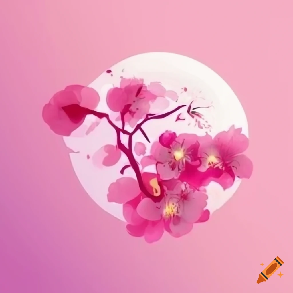 Do blossom branch logo5 by Irinaay | Fiverr