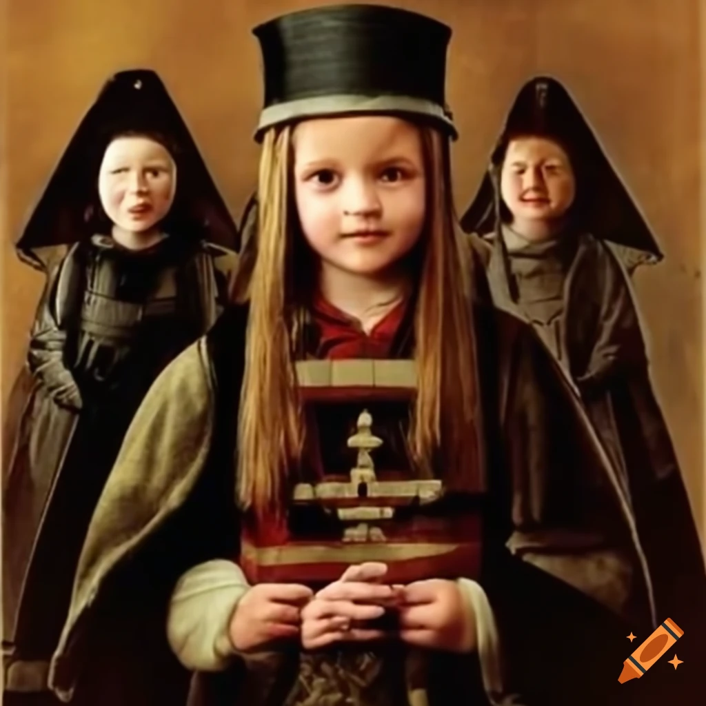 Book Cover Of and The Children Shall Lead On Craiyon