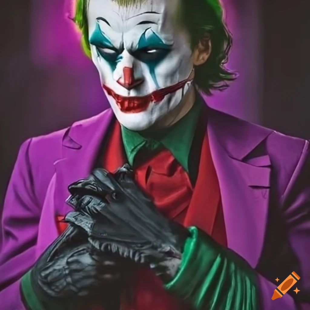 Batman And Joker Artwork On Craiyon