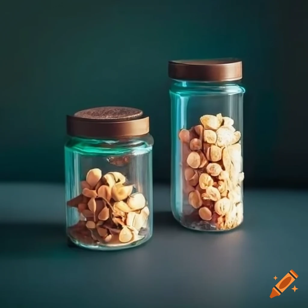 Collection of ecofriendly caps for plant glass container on Craiyon