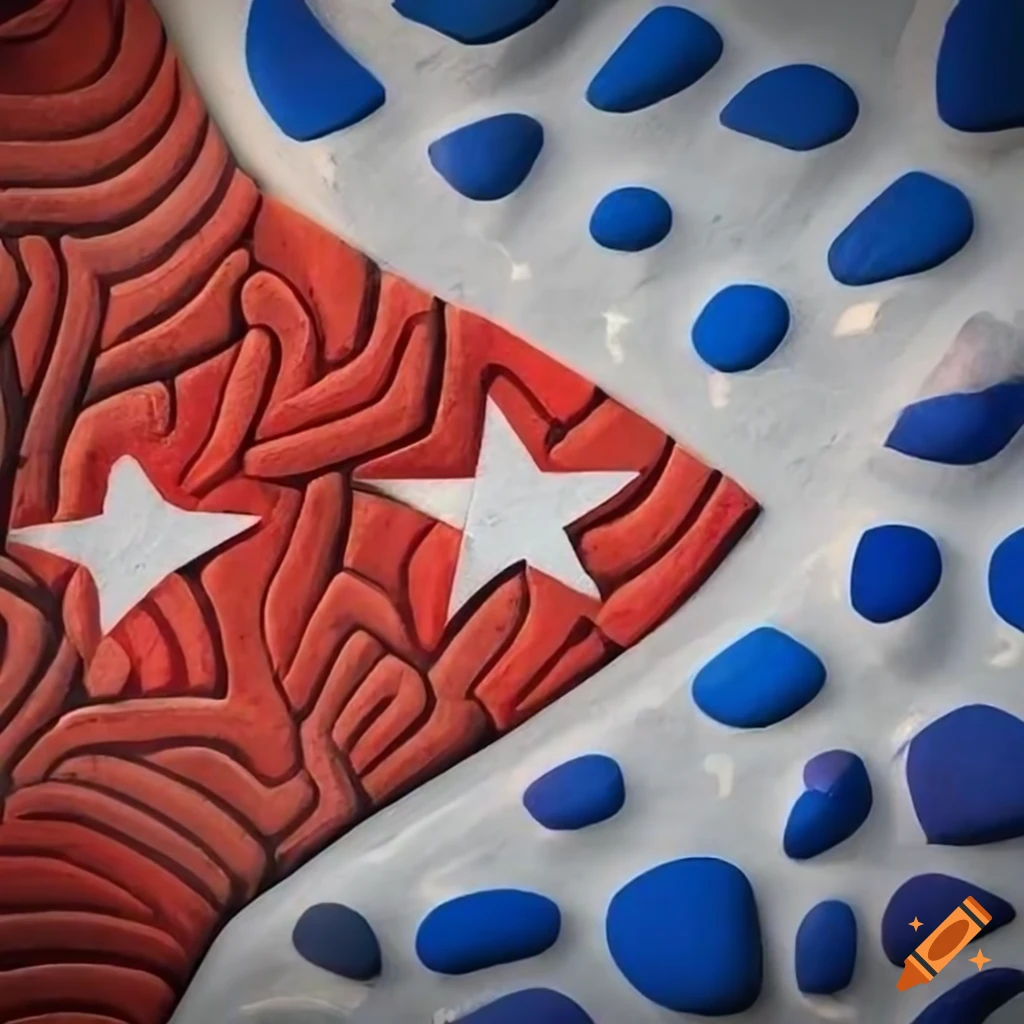 Cuban Flag inspired Stone Labyrinth cuban-flag-inspired-stone-labyrinth