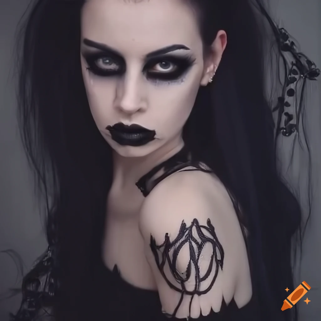 portrait of a person in gothic clothing