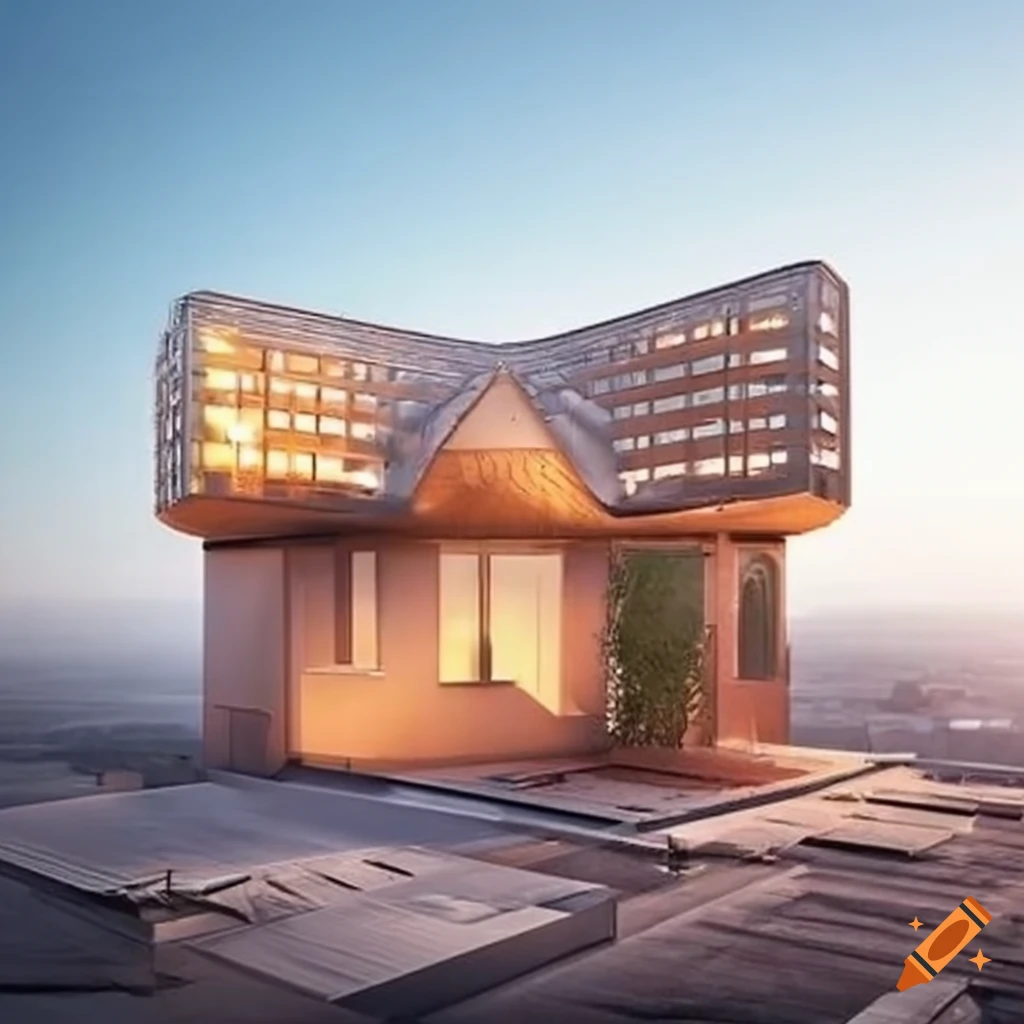image of an innovative sustainable building
