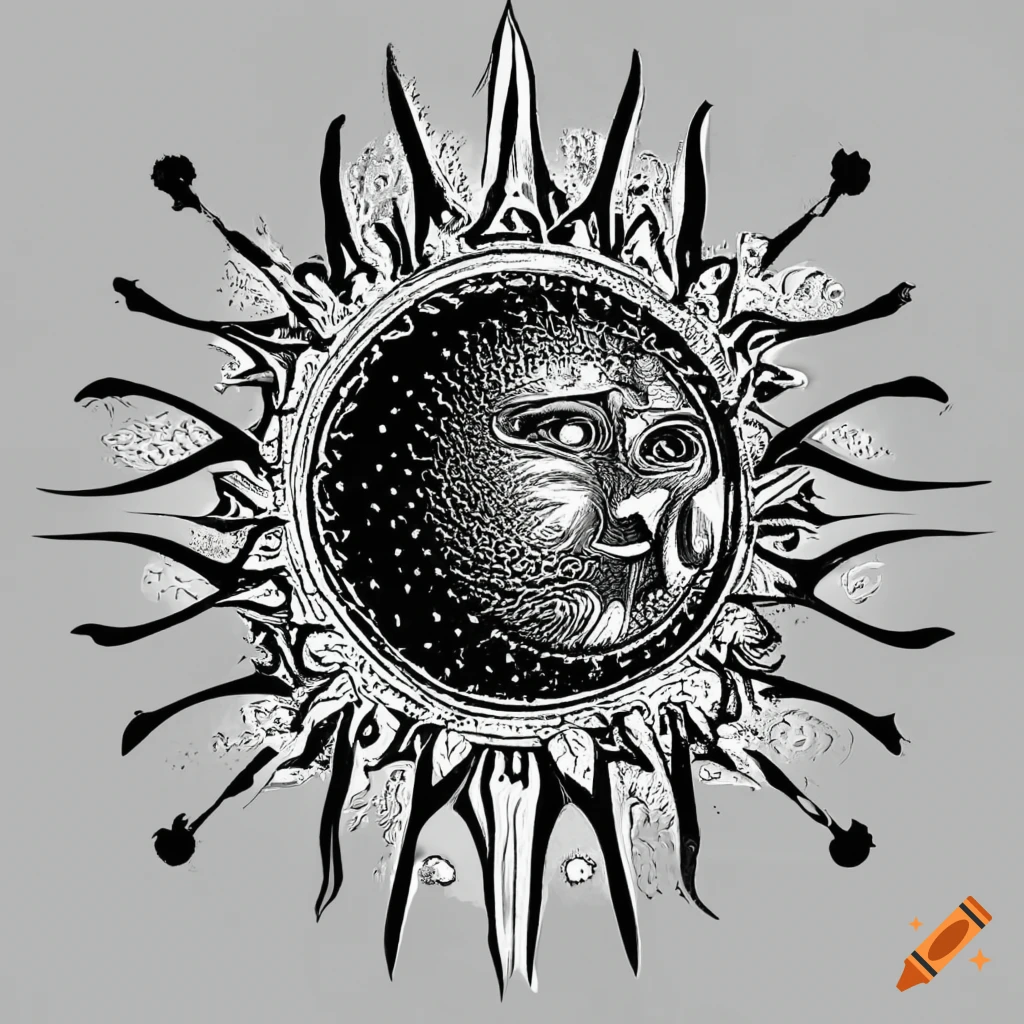 Indian Inc Tattoo and Art Studio - Sun and moon tattoos signify the basic  principle of life where there is good, there will also be bad. They  represent the duality of human