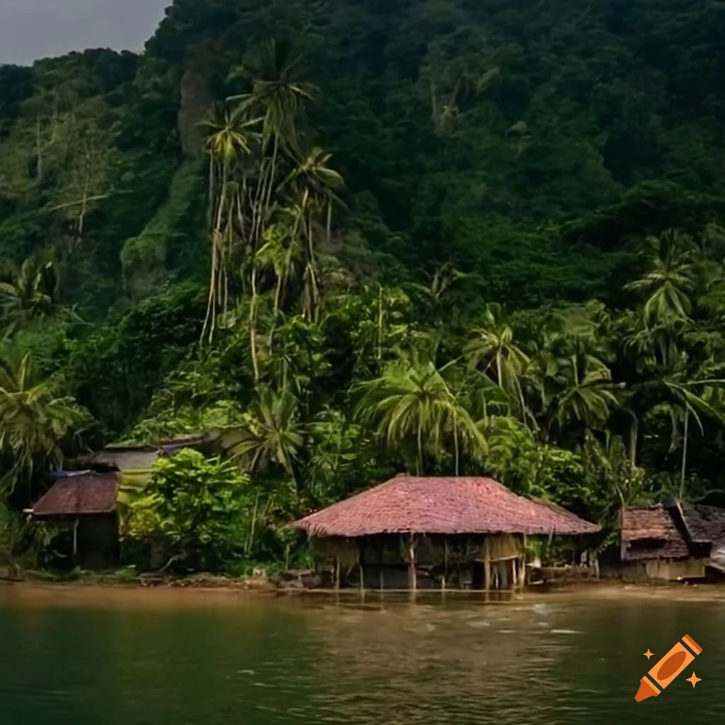 coastal village in West Sumatra
