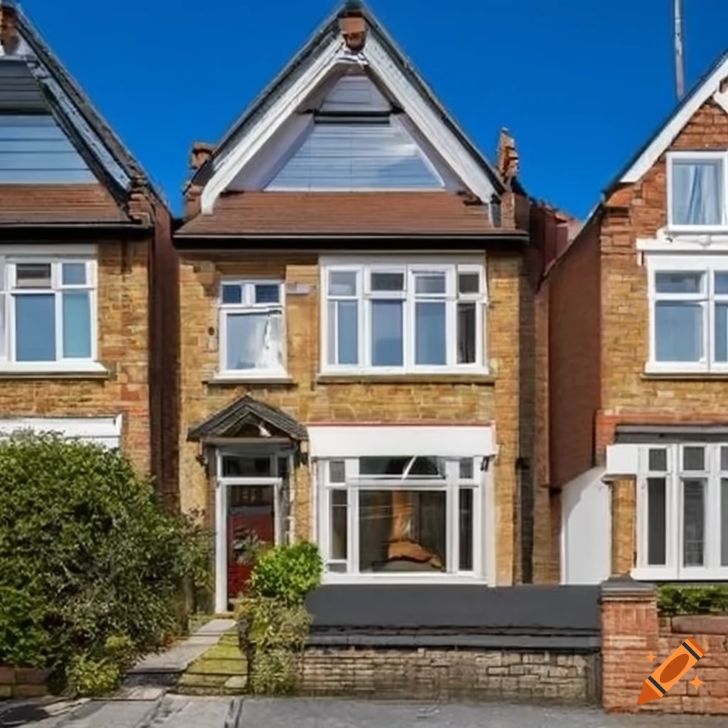 Image Of A Semi Detached House On Craiyon
