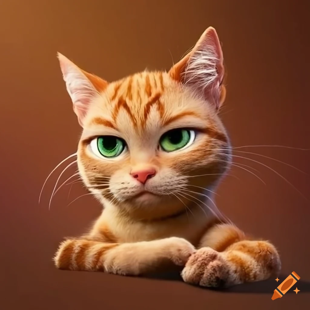 orange tabby Main Coon cats