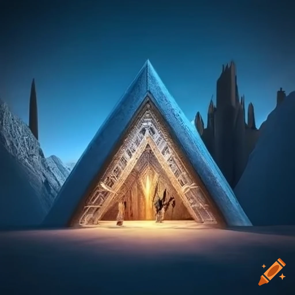 illusion of a cathedral-like cabin