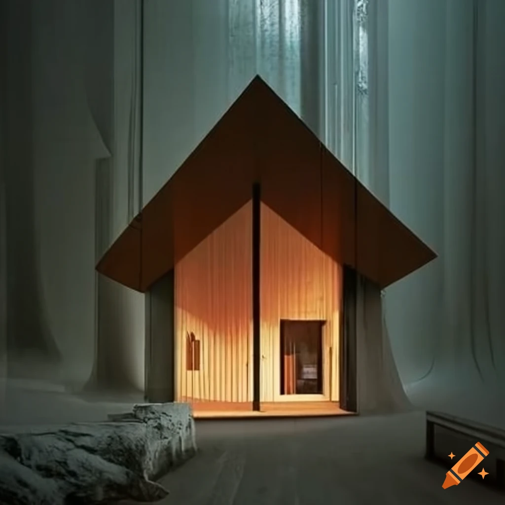 illusory sluice architecture cathedral cabin